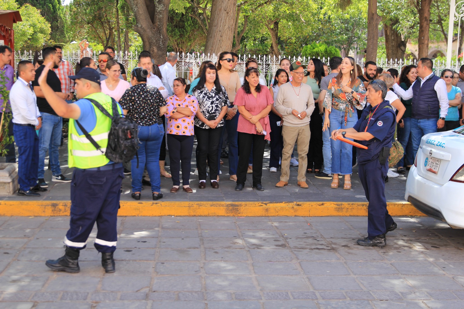 SE SUMA JEREZ A SIMULACRO NACIONAL DE EVACUACIÓN DE SISMO 2024