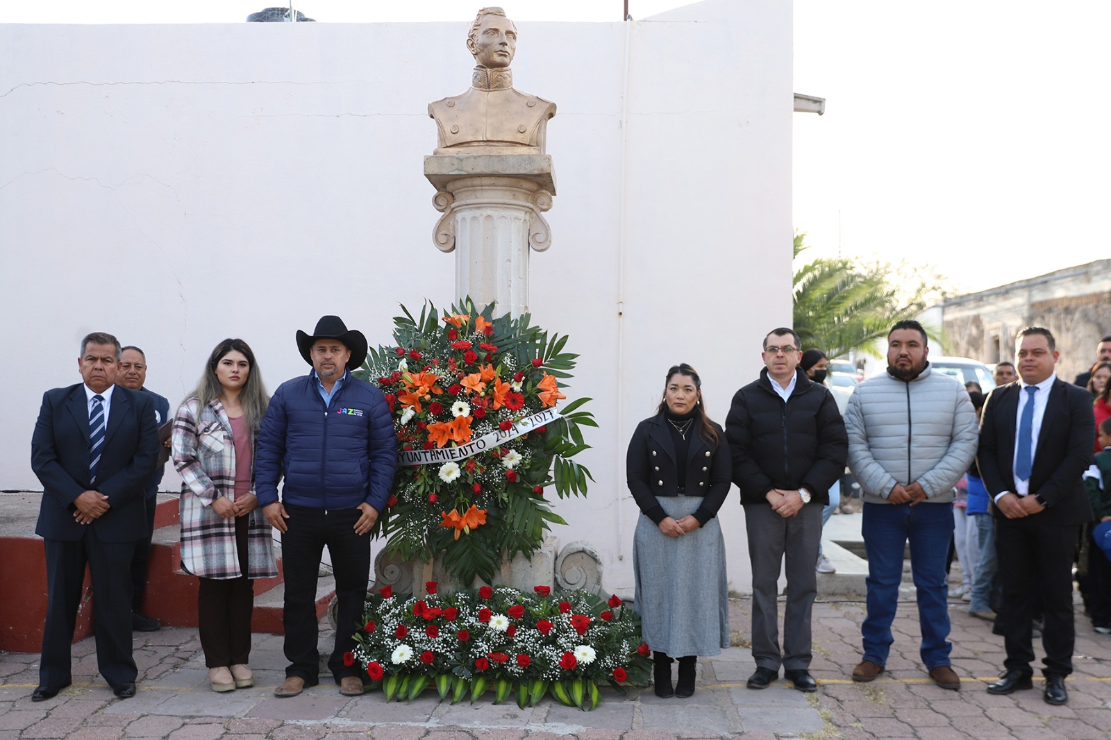 Conmemoración del 238 aniversario del natalicio de Francisco García Salinas