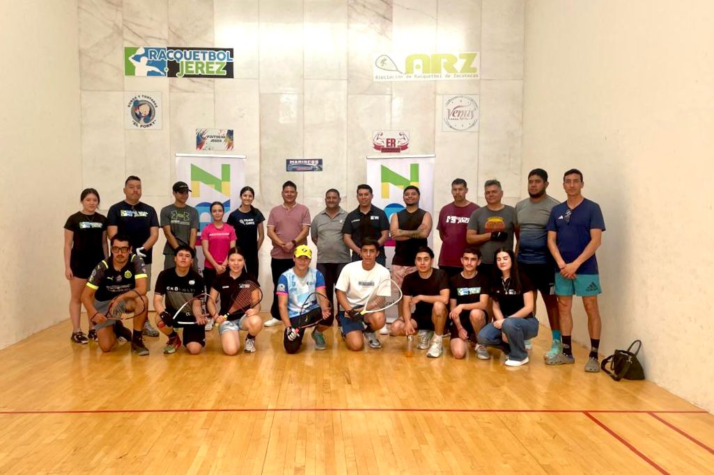 JEREZ ES SEDE DE TORNEO DE RAQUETBOL ESTATAL