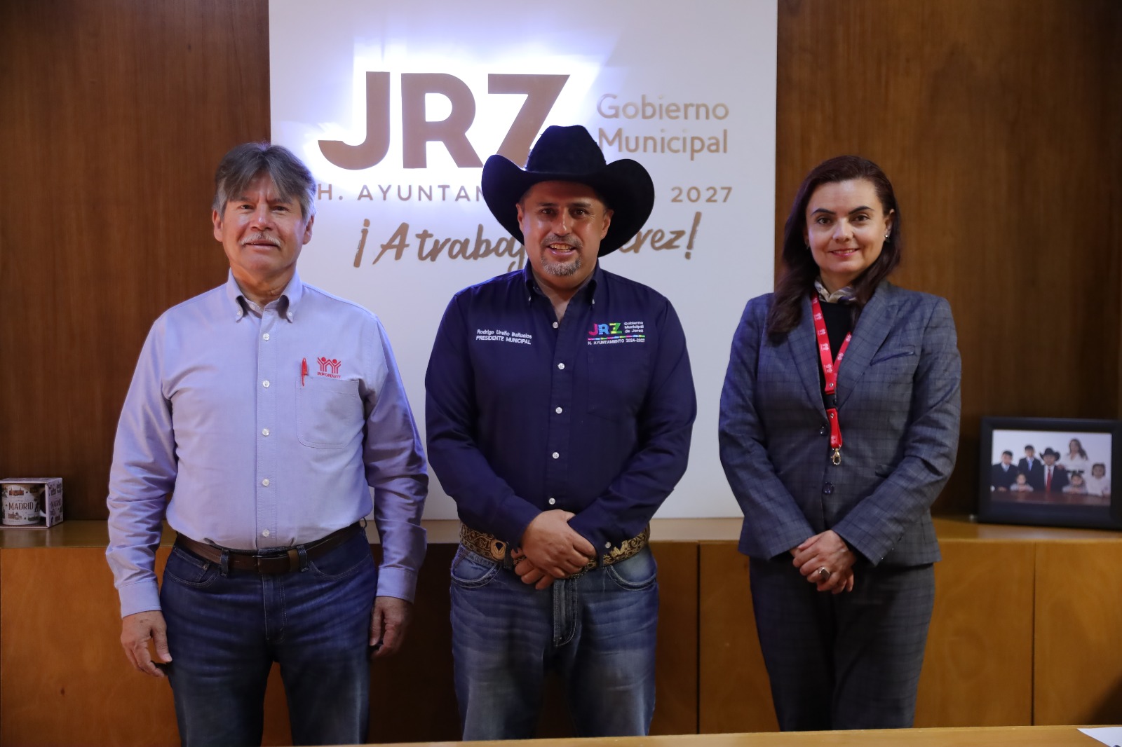 ALCALDE RODRIGO UREÑO SE REÚNE CON DELEGADO DE INFONAVIT ZACATECAS