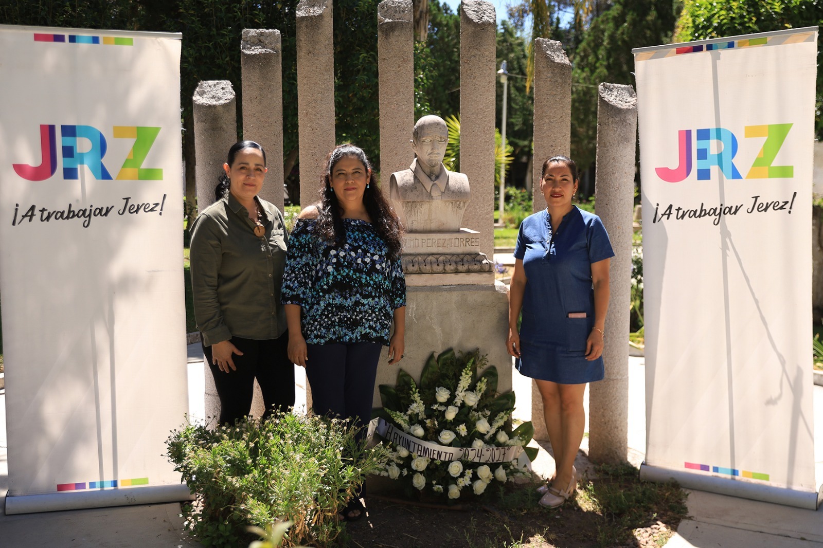 JEREZ RINDE HOMENAJE A MÁXIMO PÉREZ TORRES EN EL 127 ANIVERSARIO DE SU NATALICIO