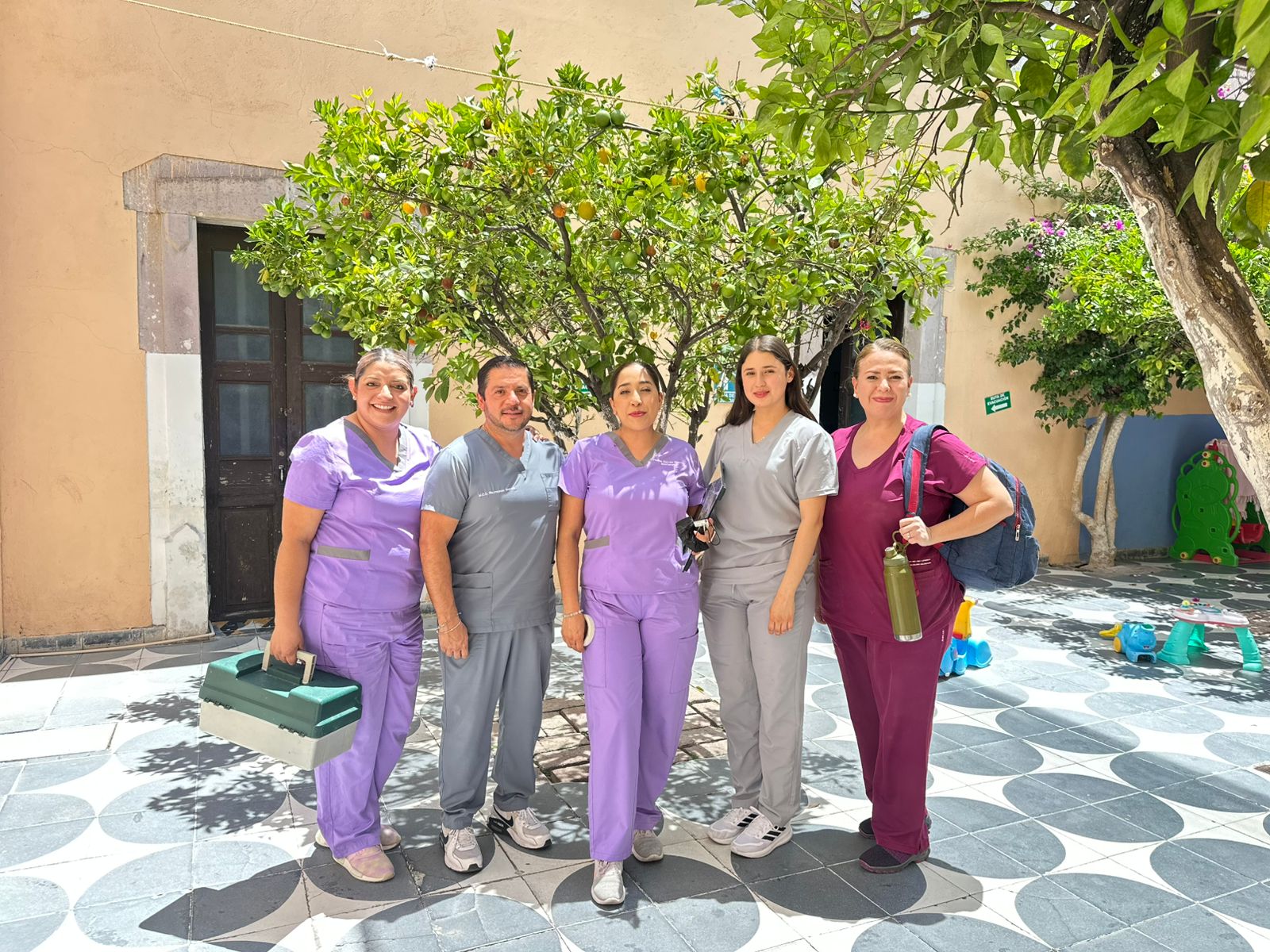 DIF DE JEREZ CONTINÚA CON RUTA DE SALUD POR ESTANCIAS INFANTILES