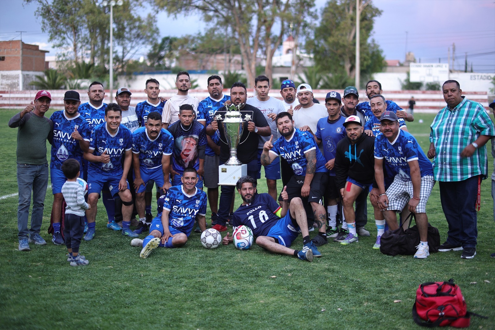 SIMAPAJ SE CORONA CAMPEON DEL TORNEO DE FUTBOL CATEGORIA MASTER